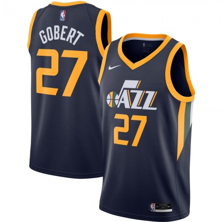 Herren NBA Utah Jazz Trikot Rudy Gobert 27 Nike 2020-2021 Icon Edition Swingman